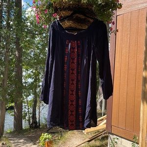 Aeropostale Dress Size Large Blue